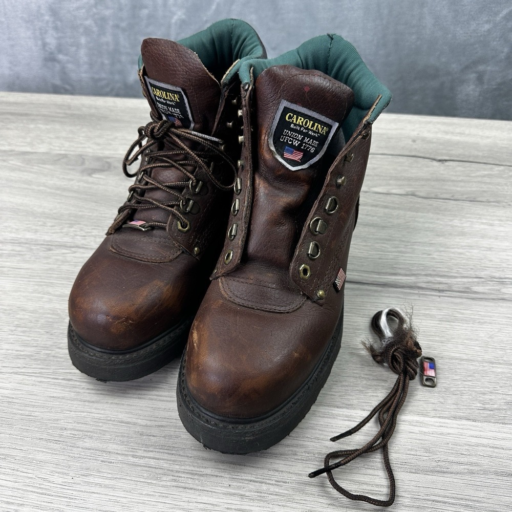 Carolina Work Boots Size‎ 6.5 D Made in USA